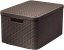 Obrázok Curver úložný box RATTAN Style2 L s vekom - hnedý 03619-210