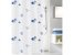 Obrázok Sprchový závěs Kleine Wolke Miami 180x200cm modrá