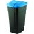 Obrázok Curver nádoba na odpad nášľapná 110 l modrá 12900-857