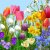 Obrázok Ubrousky 20ks, 3-vrstvé, 33 cm x 33 cm,"Flowers of Spring"
